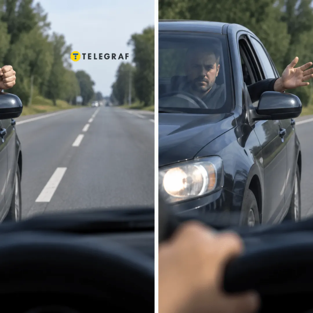 Кулак від зустрічного водія: що насправді означає цей жест