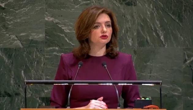 Беца в ООН: Україна не здасться, боротиметься до відновлення кордонів