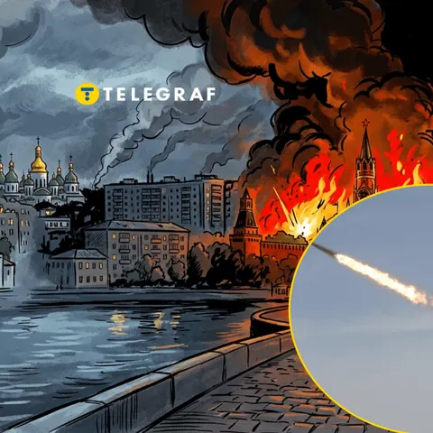 Росія погрожує новими ударами по Києву після нічної атаки на Москву