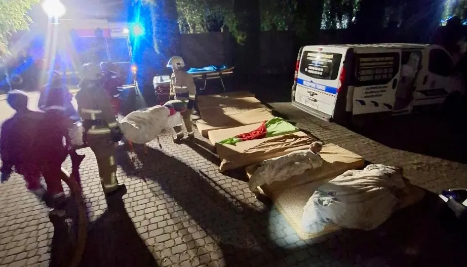 Пожежа в пансіонаті на Волині: шестеро людей постраждали через дим