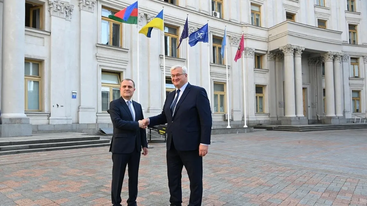 Глава МЗС Азербайджану прибув до Києва: перші кроки візиту