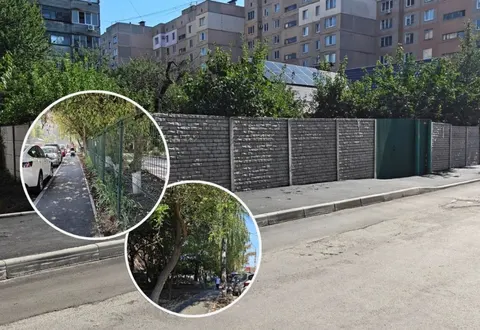 У Вінниці біля ліцею №16 з нуля збудували тротуар: що змінилося