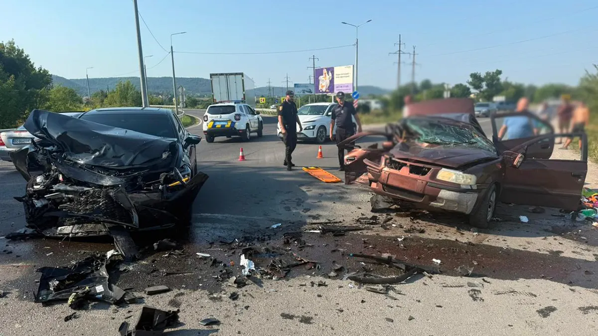 Шестеро людей травмувалися у ДТП на Тернопільщині