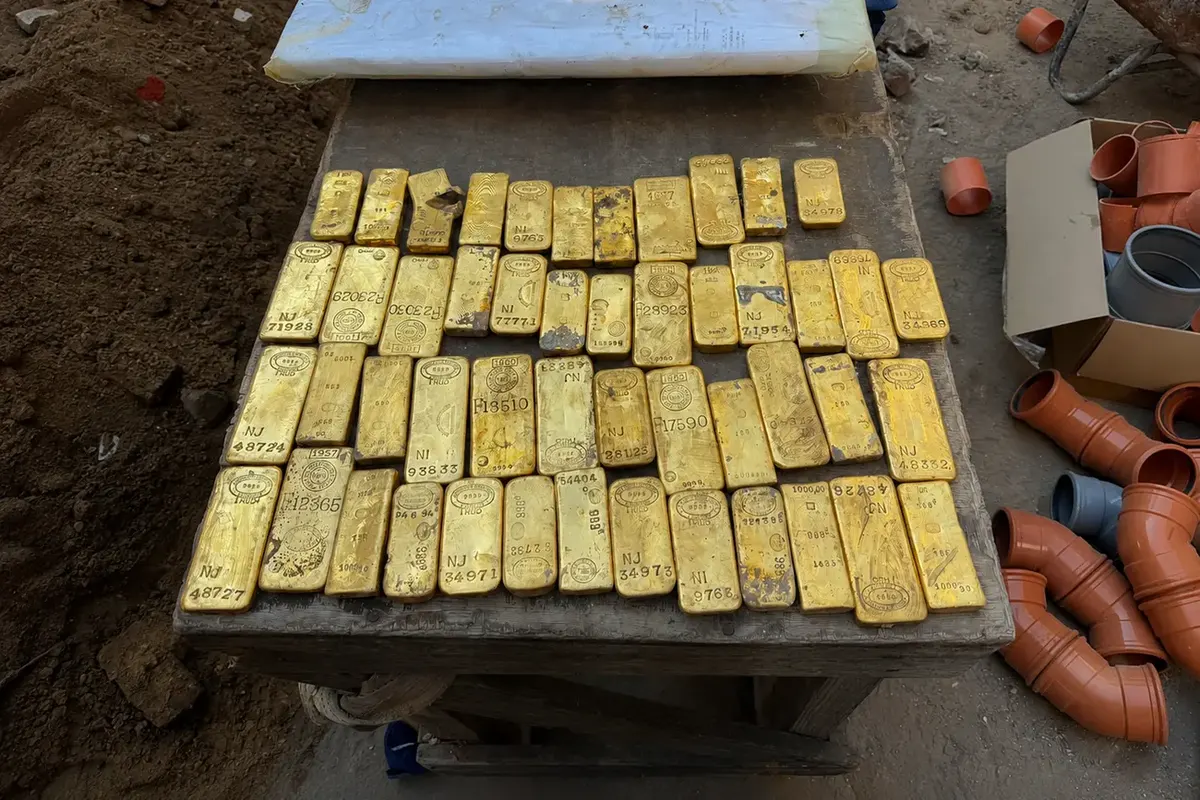 У Бельгії будівельники знайшли у підвалі золото на €9 млн