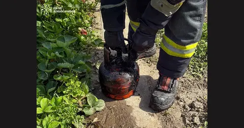 У Ладижині через газовий балон спалахнув підвал житлового будинку