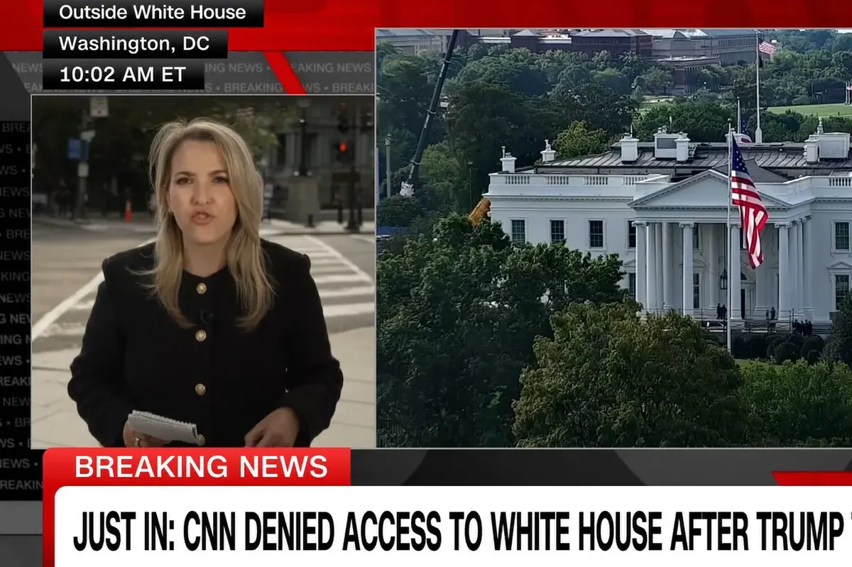 CNN і MS NOW не пустили до Білого дому після заборони Трампа