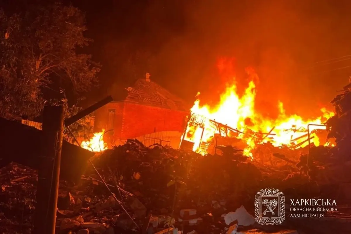 Удар по Чугуєву: безпілотник зруйнував дім, загинула майже вся родина