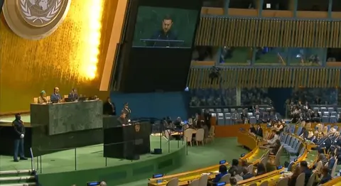 Зеленський в ООН: Росія втратила 248 тисяч військових за вісім місяців