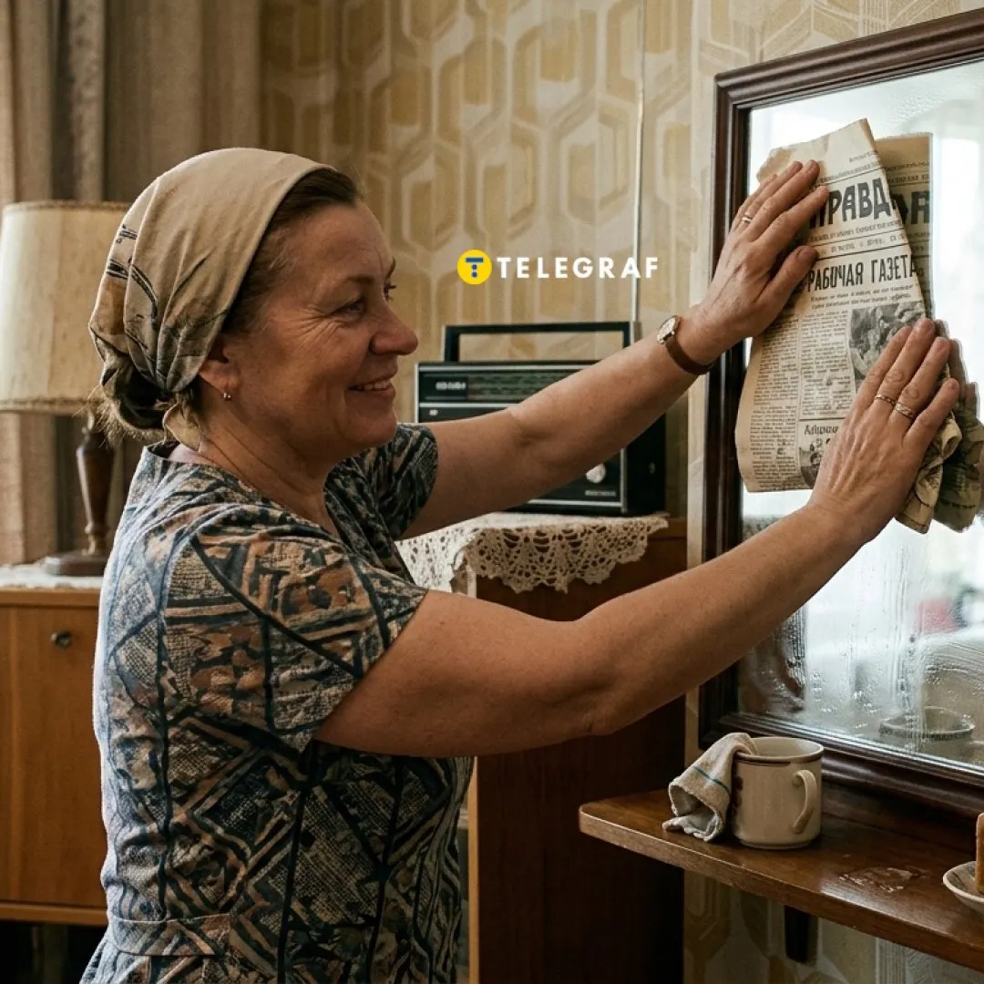 Бабусин секрет: як довести дзеркало до ідеального блиску без хімії
