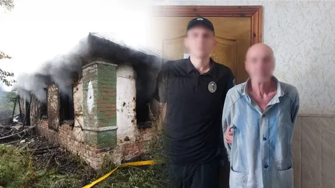Сварка закінчилася пожежею: на Прилуччині чоловік спалив будинок знайомої