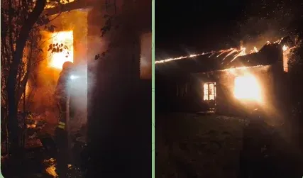Прокинулася від запаху диму: на Буковині вогнеборці врятували жінку та її оселю