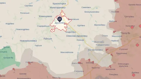 У Дружківці на Донеччині залишилося менш як 2700 цивільних, дітей серед них нема