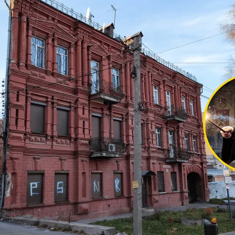 «Будинок-невидимка» у Дніпрі: будівля, яка ховається від очей перехожих