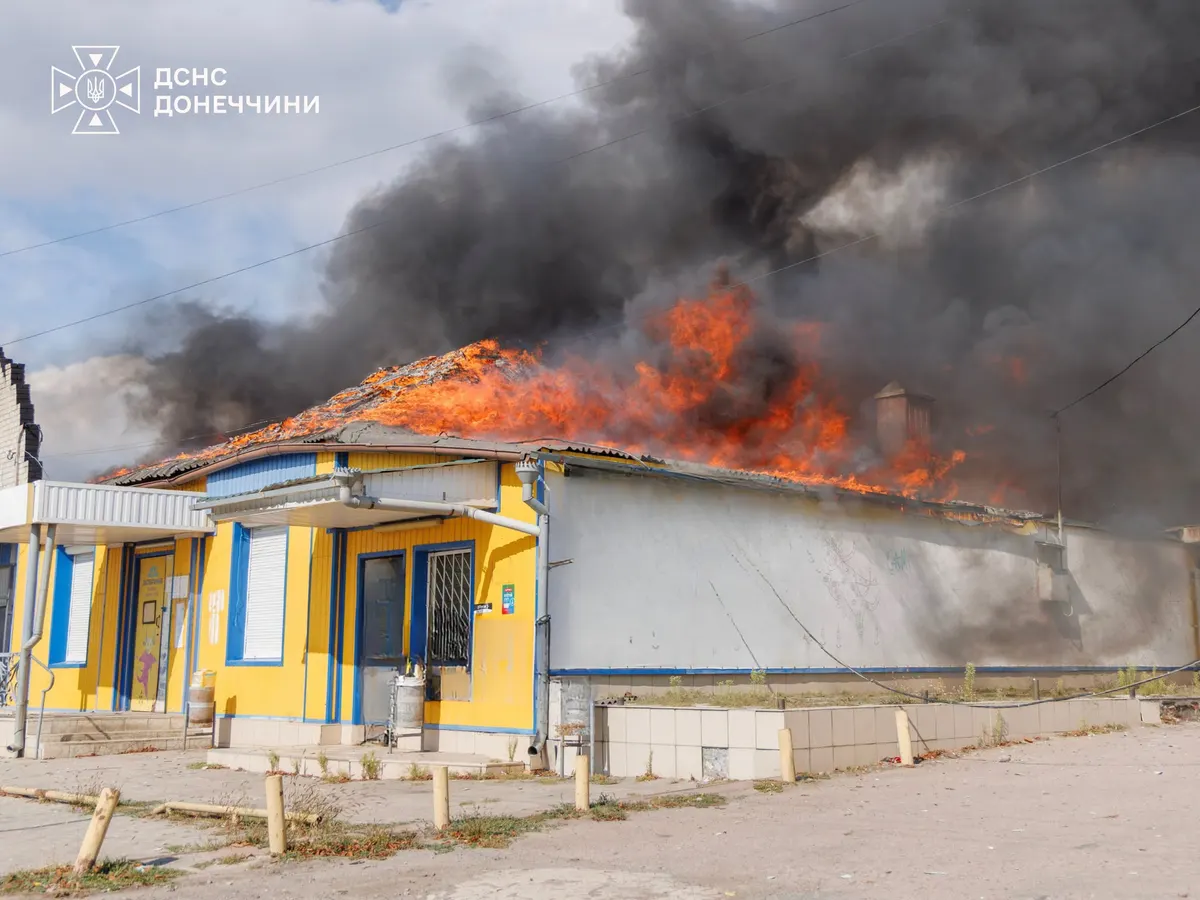 Три удари по Краматорську за добу: поранений чоловік і пожежі в будинках