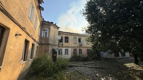 Удар РФ по Балаклії: двоє постраждалих, пошкоджені будинки