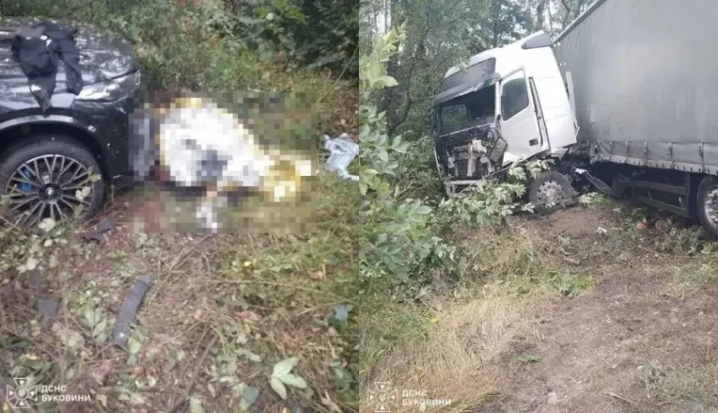 Смертельна ДТП на Буковині: загинув 35-річний водій, троє постраждалих у лікарні