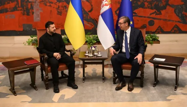Зеленський уперше за каденцію приїхав до Сербії: що підписали