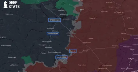 Росіяни починають Слов’янсько-Краматорську кампанію: DeepState