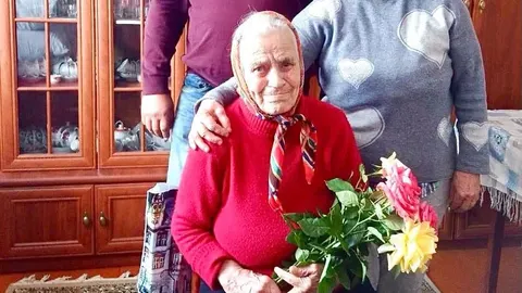97-річчя у Любитові: Софію Дричик привітали з днем народження