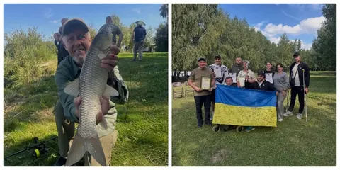 Риба по лікоть і відновлення: як у Боголюбах ветерани змагалися на Кубку відновл