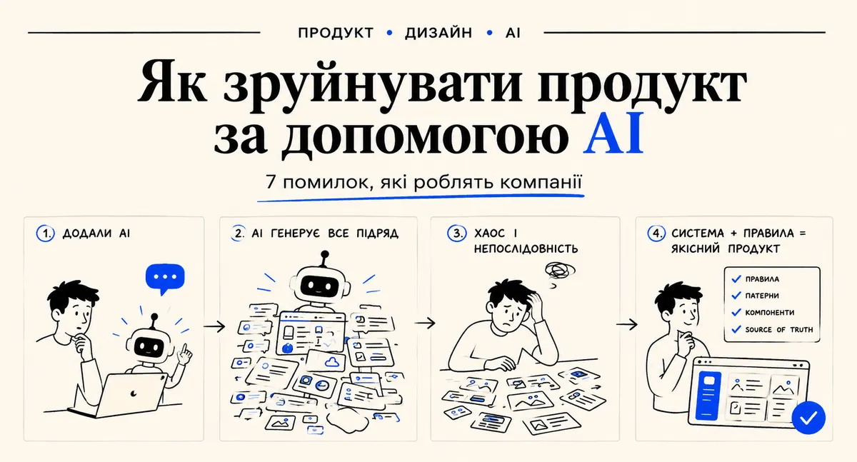 ШІ руйнує продукти: 7 типових помилок та як їх уникнути