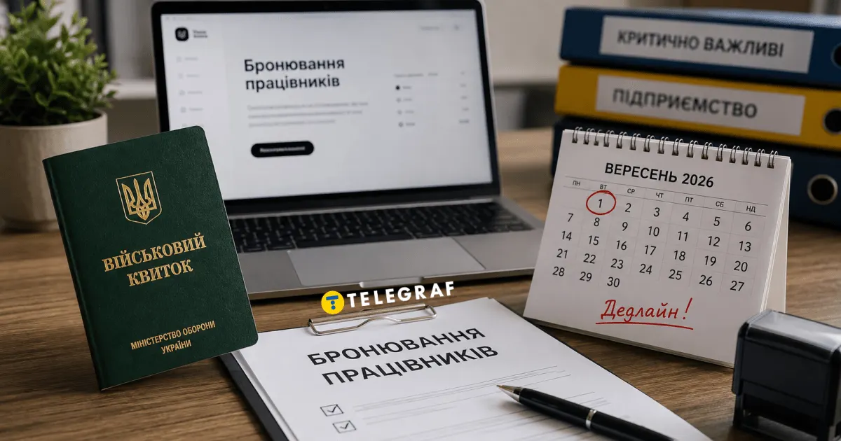 Бронювання з 1 вересня: хто має повторно підтвердити статус