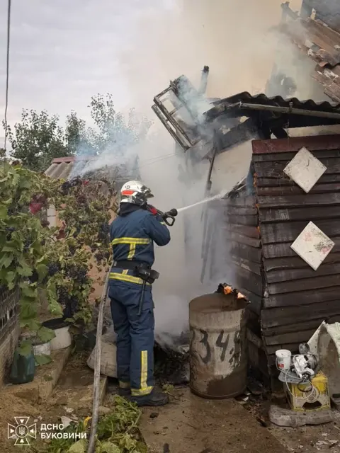 Чотири пожежі за добу на Буковині: горіли будинки, суха трава та сміття