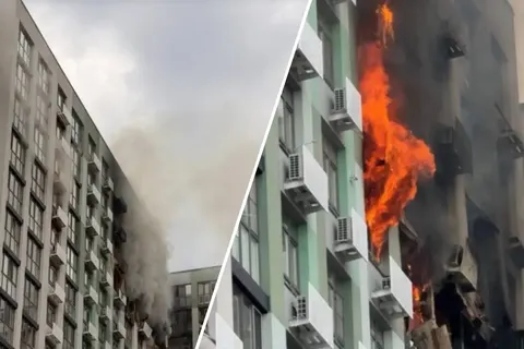 У будинок доньки Кузьми Скрябіна в Києві влучив російський дрон