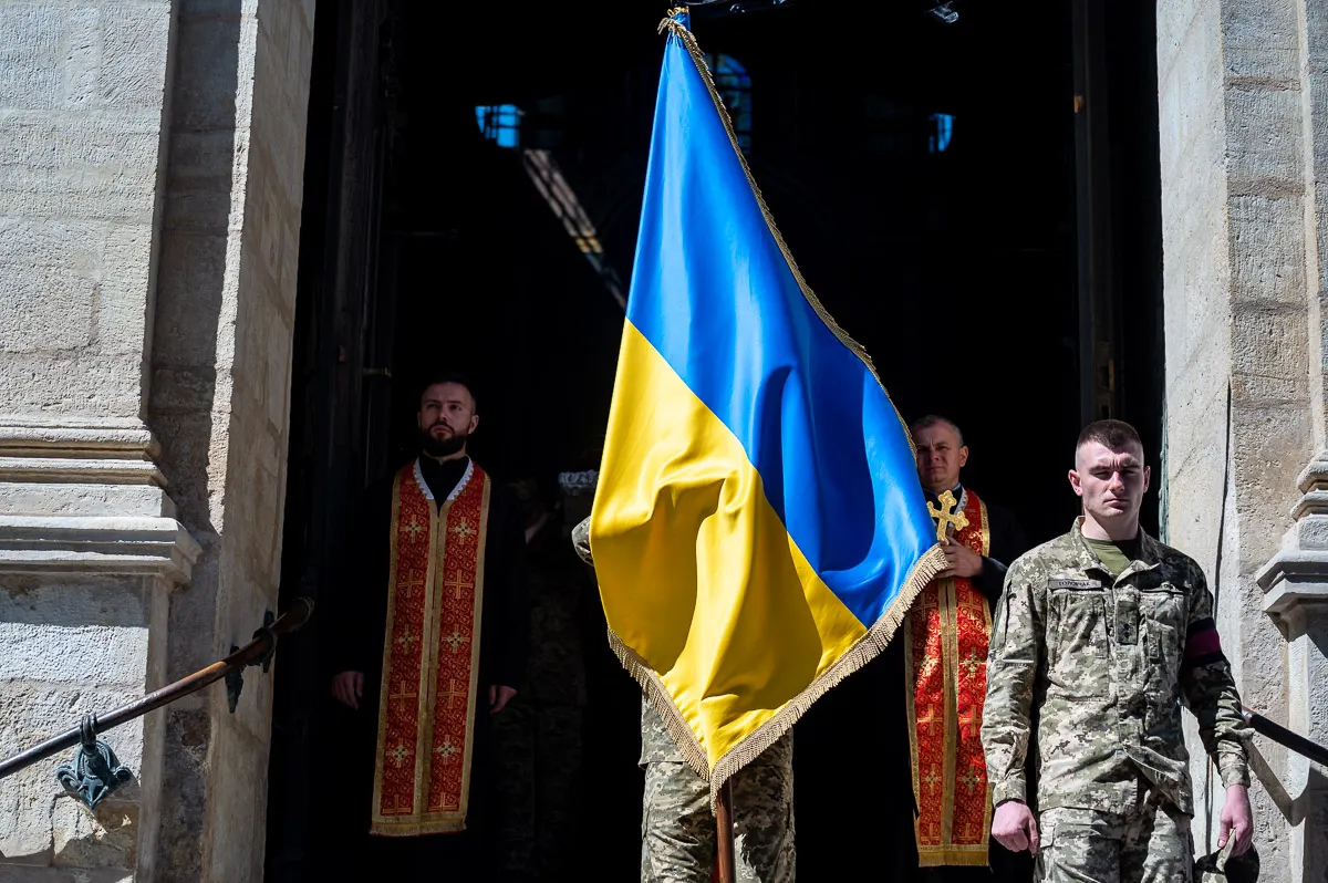 Львів прощається з Віктором Германом: церемонія на площі Ринок