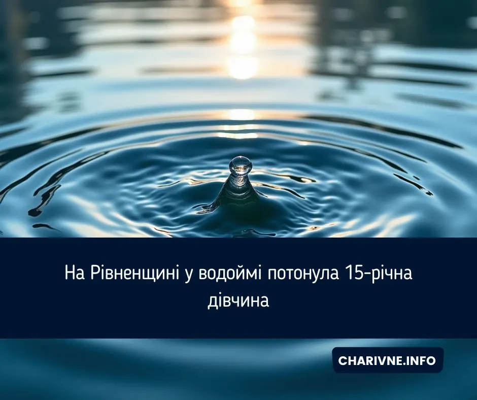 На Рівненщині потонула 15-річна дівчина
