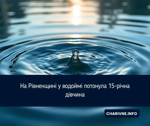 На Рівненщині потонула 15-річна дівчина