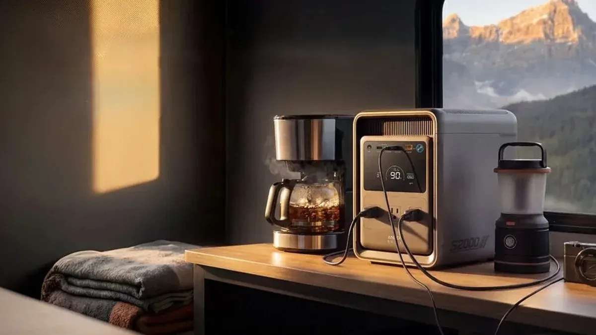 Anker Solix S2000: компактна станція, що тримає холодильник понад добу