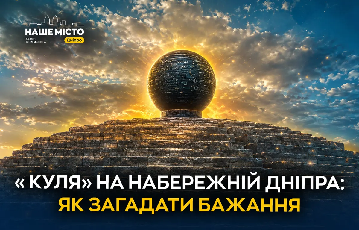 Куля бажань у Дніпрі: місце, де мрії стають реальністю