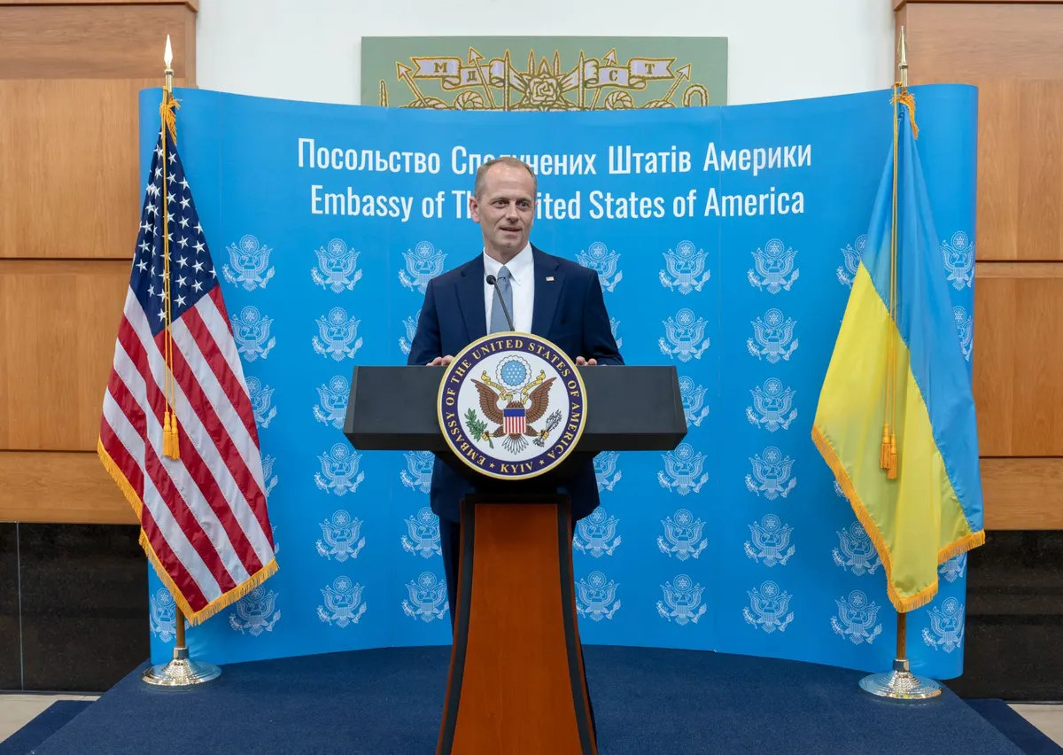 Пол Г’юстон розпочав роботу в Україні як тимчасовий повірений США