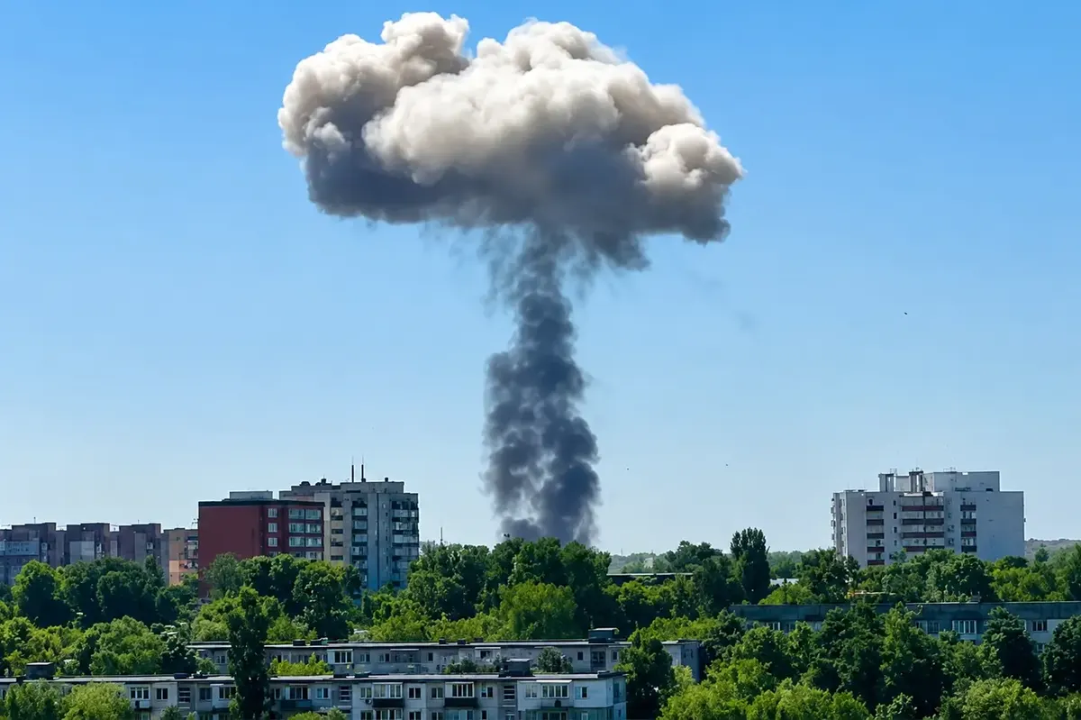 У Хмельницькому прогриміли вибухи без оголошення тривоги