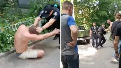 «Затримуйте, а не бийте»: у Дніпрі поліція побила чоловіка з інвалідністю