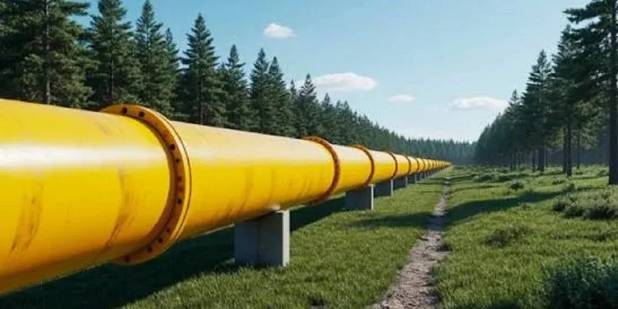 Газпром планує наступного року побити рекорд постачання газу до Китаю