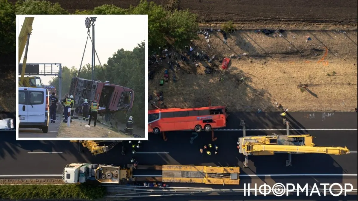 В Угорщині перекинувся автобус з поляками: 12 загиблих, водій затриманий