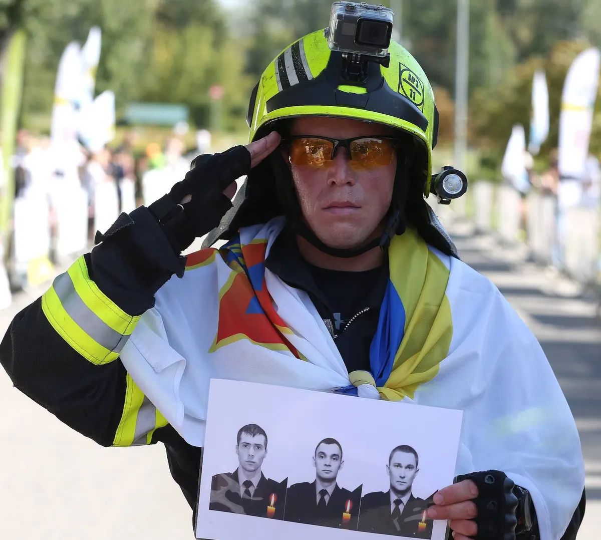Рятувальник пробіжить 42 км у спорядженні на 20+ кг на черкаському марафоні