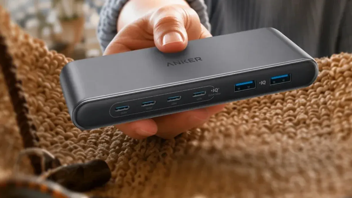 Anker показав зарядку «6-в-1» на 150 Вт розміром з колоду карт