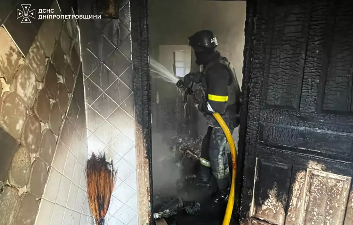 Пожежа в селі на Дніпропетровщині забрала життя чоловіка
