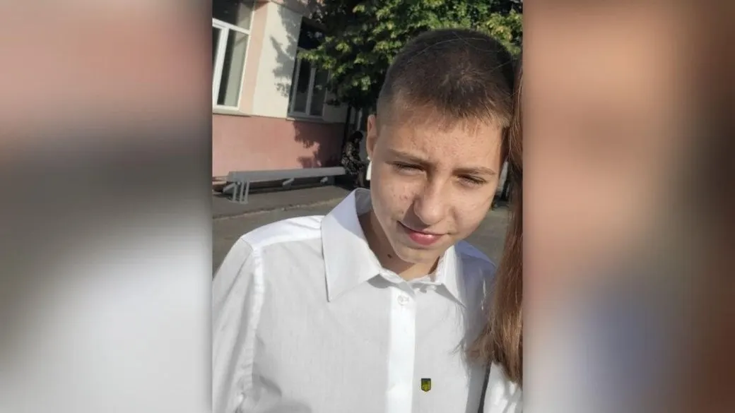 У Вінниці шукають 14-річного Євгенія Вараницю: пішов гуляти й не повернувся