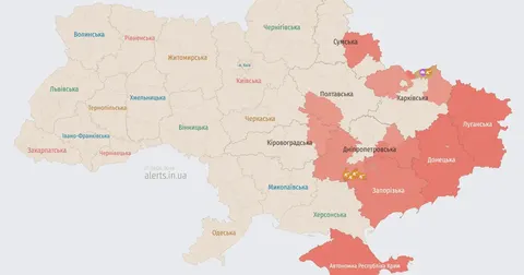Уночі Україну атакують ударні безпілотники: куди прямують