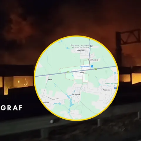 Удар по складах під Києвом: шість постраждалих, є загиблі, перекрито трасу