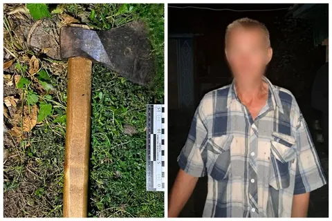 На Вінниччині затримали військового, який погрожував поліції сокирою