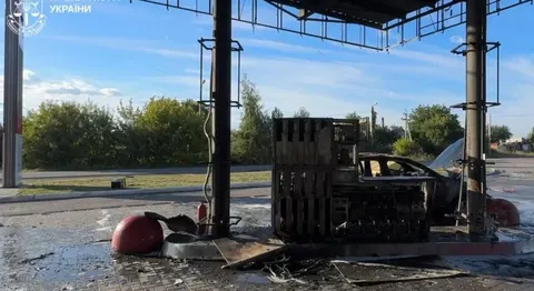 Три АЗС за день: як росіяни били по заправках Харкова 8 вересня