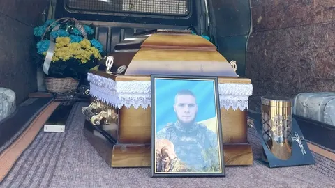 На Тернопільщині попрощалися з Василем Рудяком, якого понад рік вважали зниклим