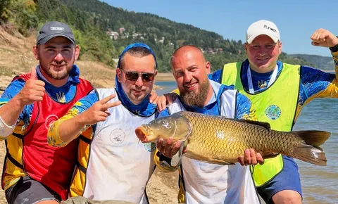 Українські рибалки — абсолютні чемпіони світу з ловлі коропа