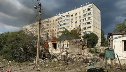 Балаклія знову під обстрілом: є поранений, будинки зруйновані
