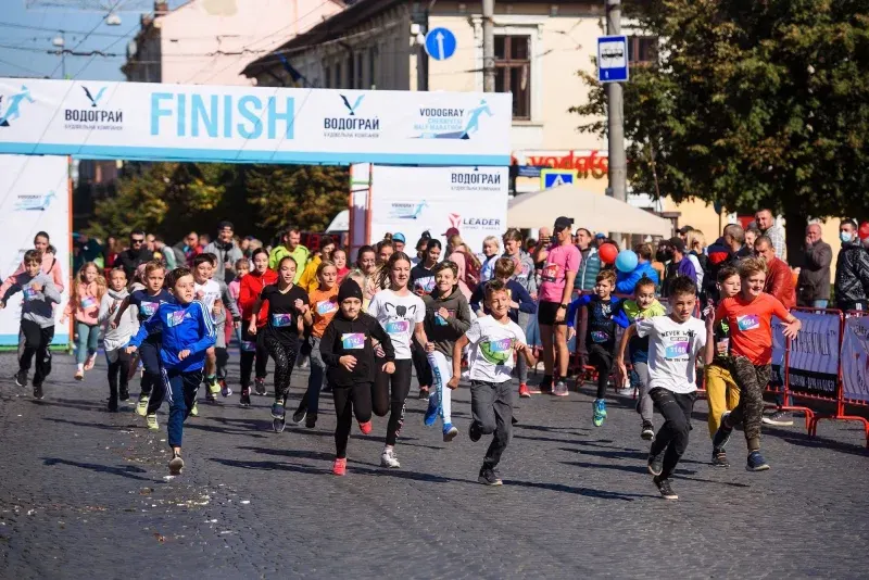Водограй підтримав забіг Vodogray Chernivtsi Infinity Run
